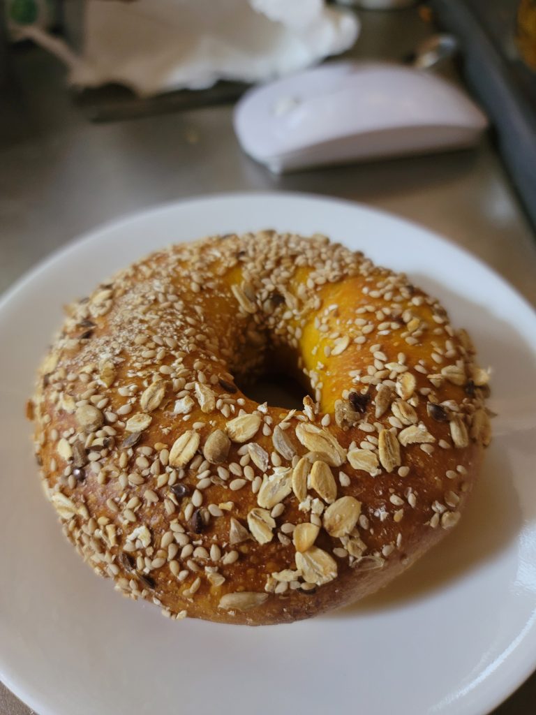 カボチャベーグル